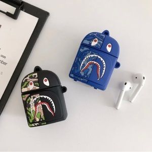 Creative Shark Backpack AirPods Case